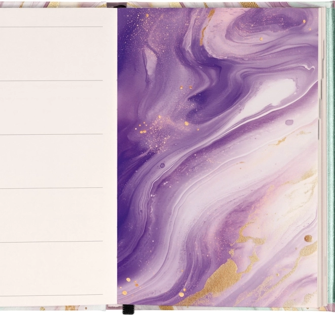 Weekly Diary Pink Marble with Magnetic Closure 2026