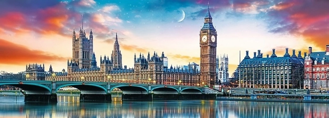 Trefl panoramic puzzle 500 pieces: Big Ben and Westminster Palace, London