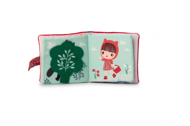 Lilliputiens Little Red Riding Hood Soft Book with Teether