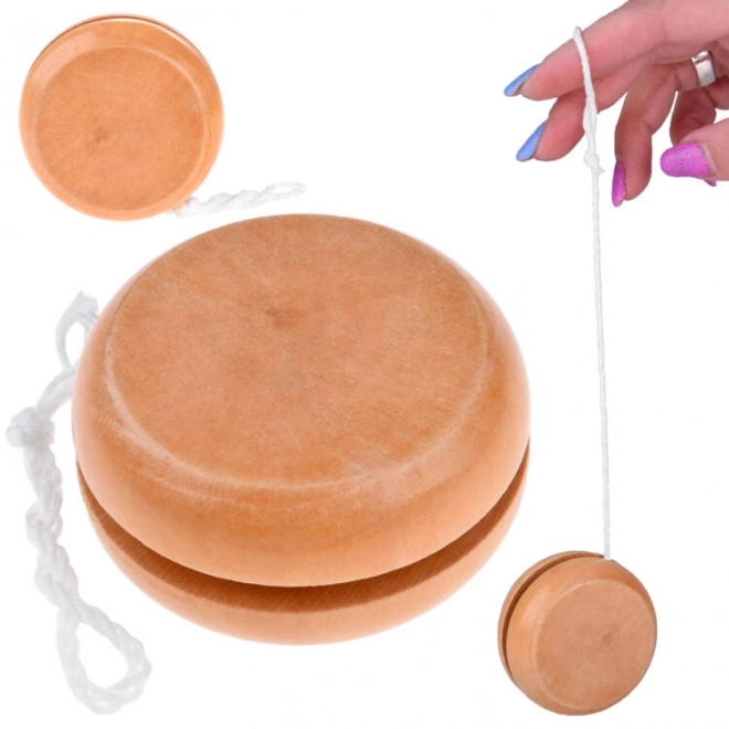 Wooden Yo-Yo Classic Game