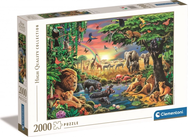 Clementoni African Encounter Puzzle 2000 Pieces