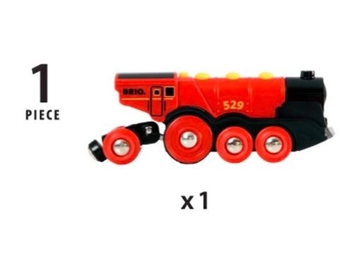 Classic Red Locomotive Toy