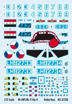 Plastic Model Helicopter Mi-8MT/Mi-17 Hip-H