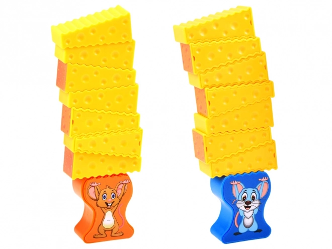 Mouse Cheese Tower Skill Game