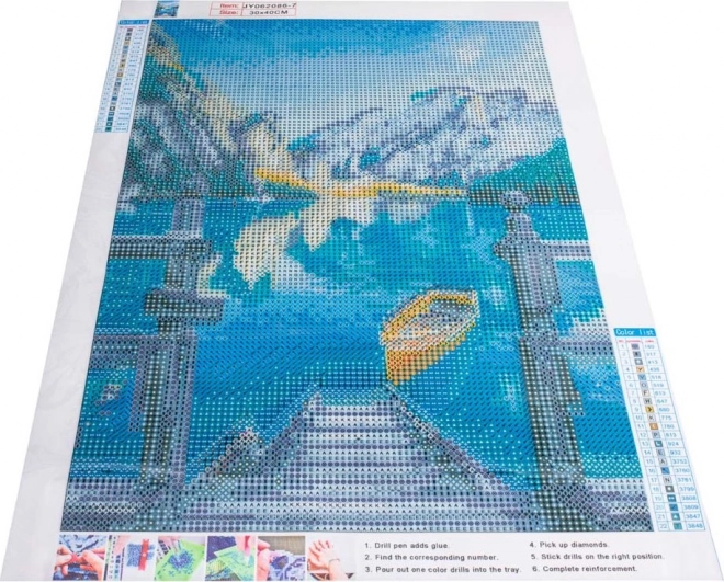 Diamond Painting 5D Mosaic Lake Set