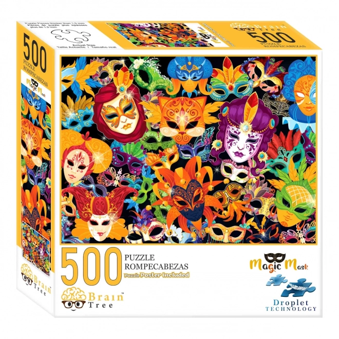 Magical Masks 500 Piece Puzzle