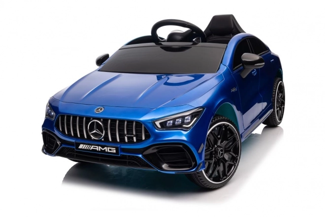 Blue Lacquered 4x4 Mercedes CLA 45s AMG Electric Car