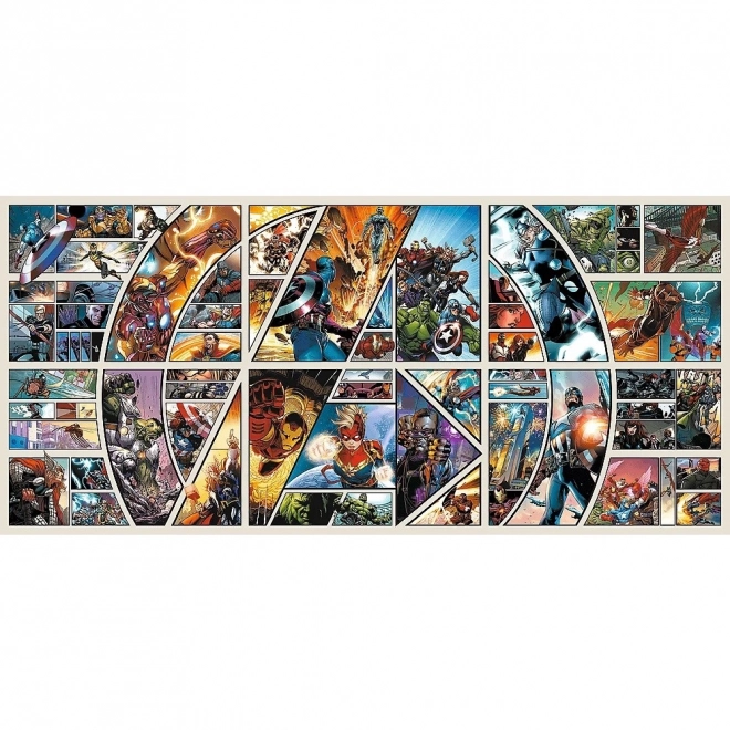 Trefl Puzzle Marvel Avengers Across the Comic Universe