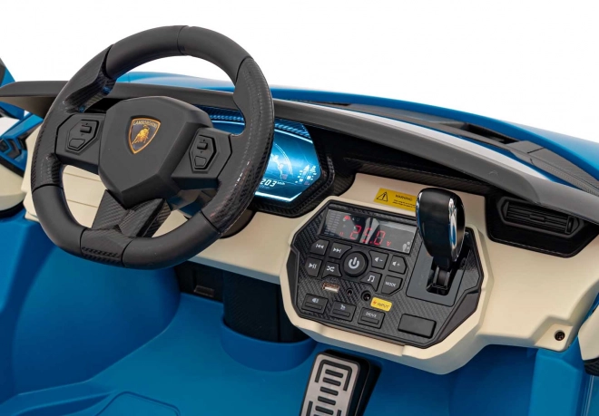 Ružové vozidlo Lamborghini Sian – Modré