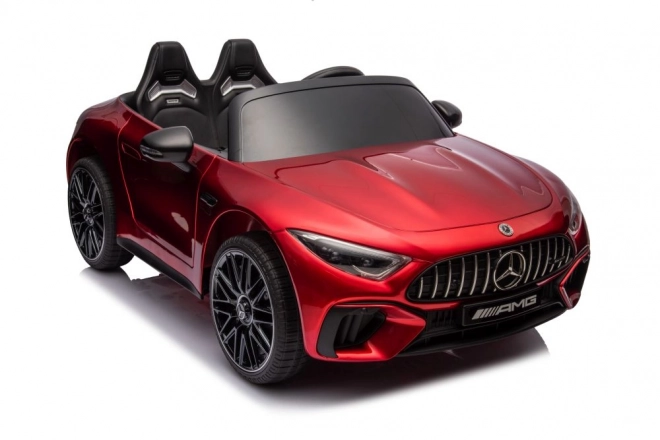 Mercedes AMG SL63 auto verniciato rosso a batteria
