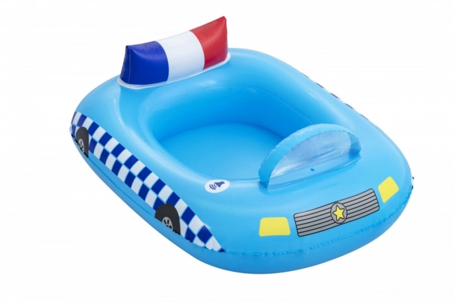 Inflatable Police Boat Toy for Kids - BESTWAY