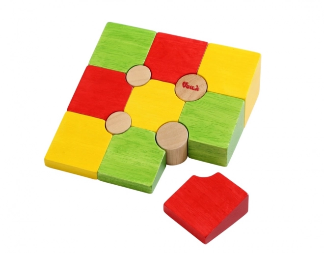 Wooden 3D Puzzle Shapes