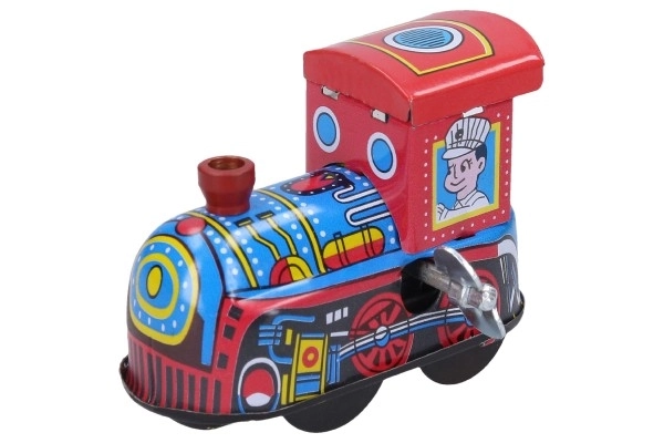 Wind-up Metal Train Toy