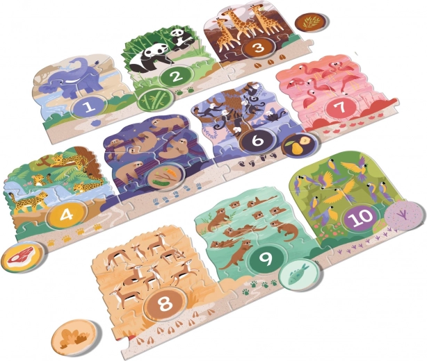 Counting from 1 to 10 with animals