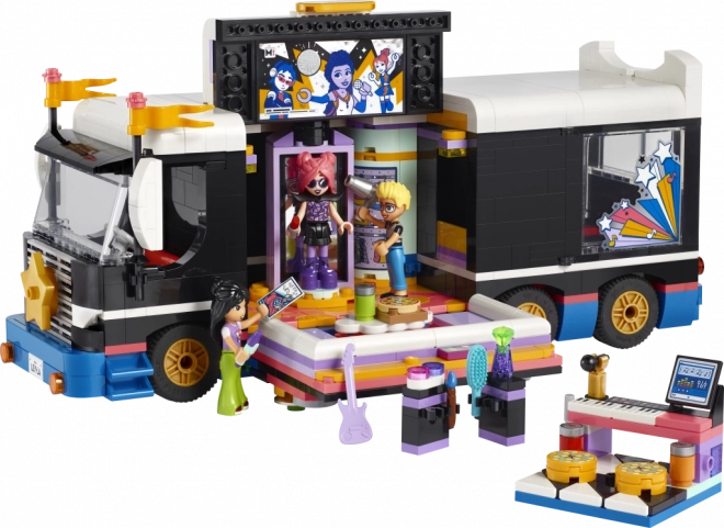 LEGO Friends Pop Star Concert Tour Bus