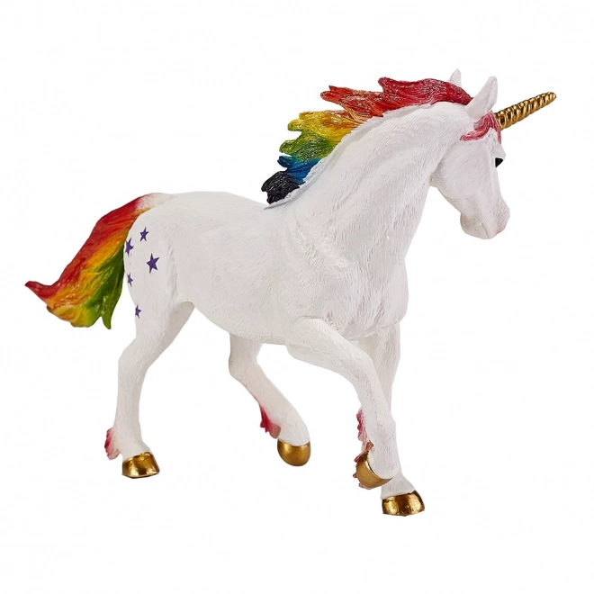 Rainbow unicorn figurine