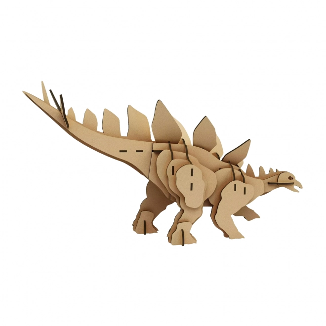 Wooden 3D Puzzle Stegosaurus