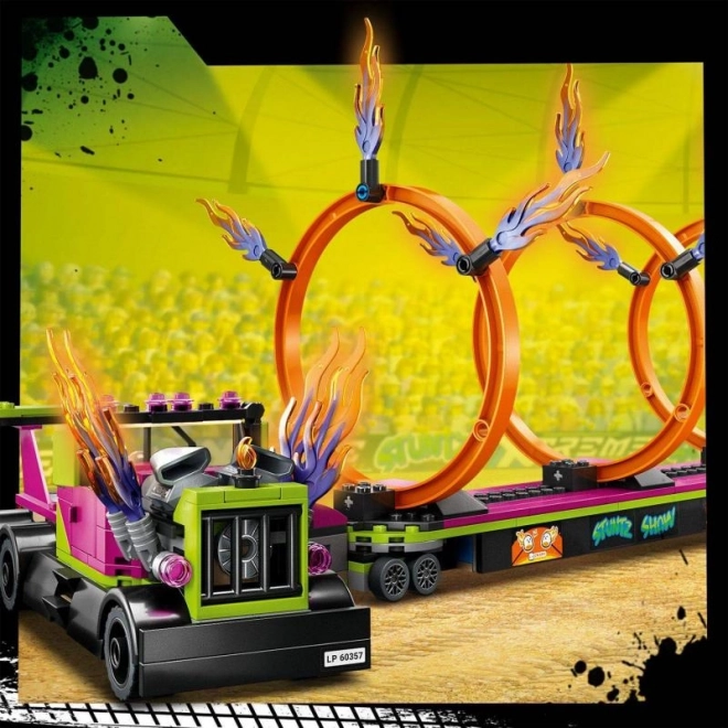Tűzkarikás traktor LEGO City