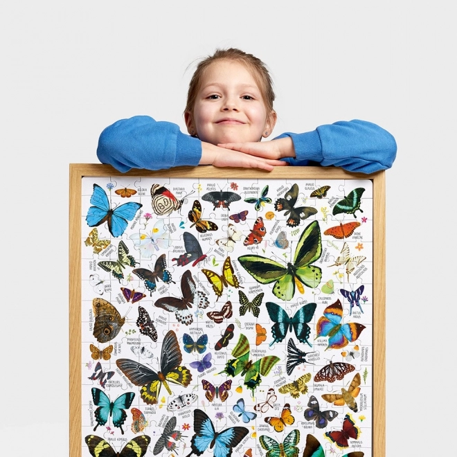 Puzzlove ČZUČU motýle 200 dielikov