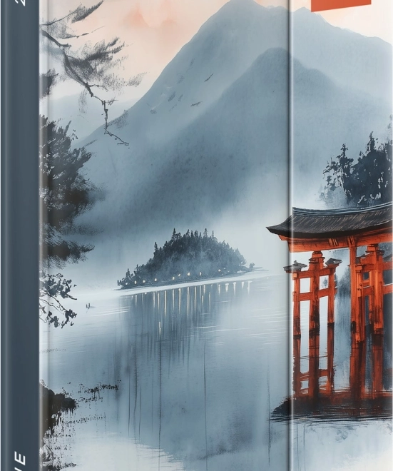 Wekelijkse agenda met magneetsluiting 2026 Japan 13x21 cm