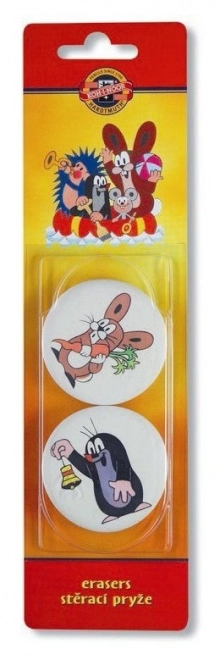 Koh-i-Noor Soft Round Eraser with Mole Print