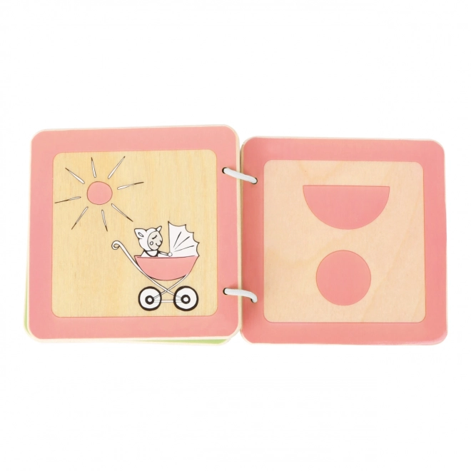 Small Foot Wooden Book with Lotta the Sheep