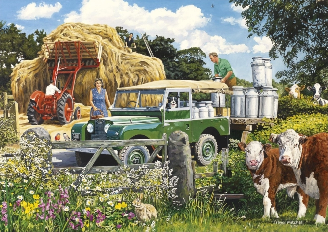 Gibsons Four Seasons Farm Puzzle Set