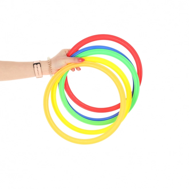 Colorful Hula Hoop Hopscotch Game