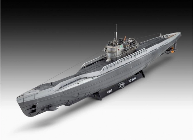 German Submarine Model Type IX C/40 1:144 Scale