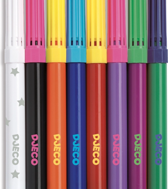 Djeco 10 varázslatos filctoll