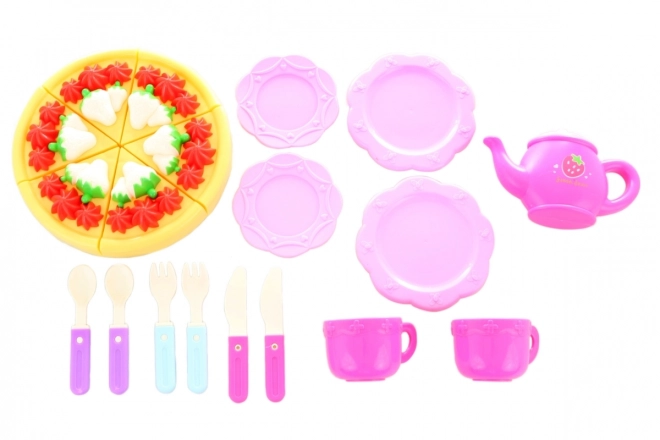 Tea Set with Cake