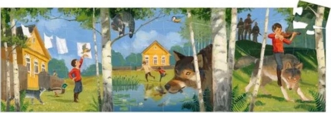 Djeco Peter and the Wolf Panoramic Puzzle