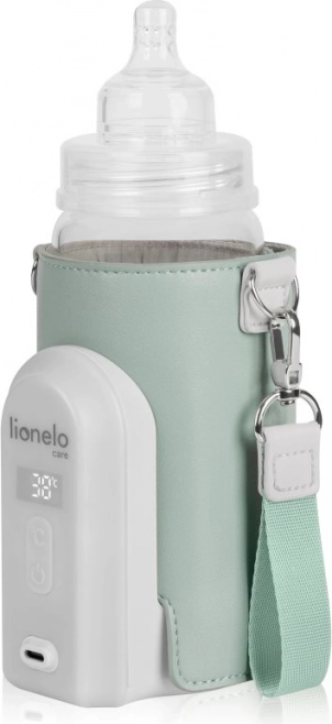 LIONELO Wireless Bottle Warmer Thermup Go Evo Green Sage