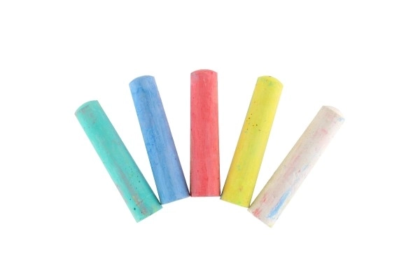 Colorful Sidewalk Chalk in Box