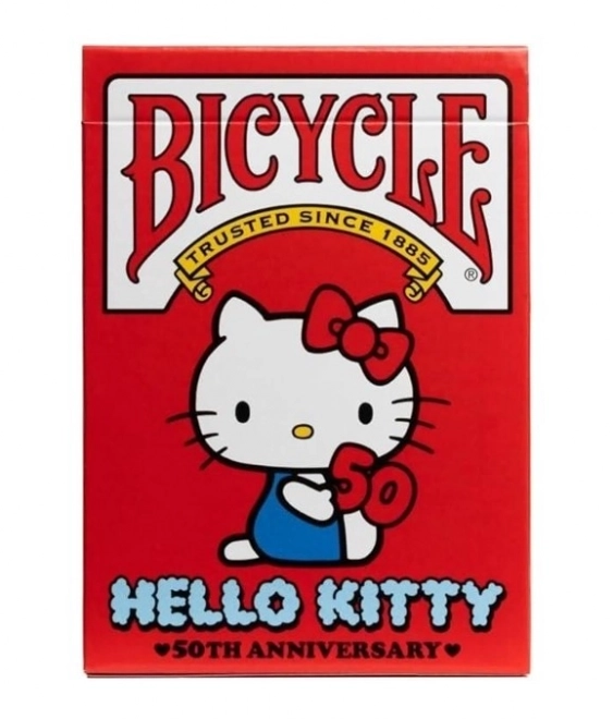 Bicycle Hello Kitty 50th Anniversary Playing Cards