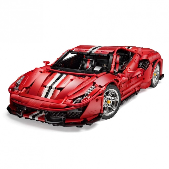 Red Sports Car Building Blocks