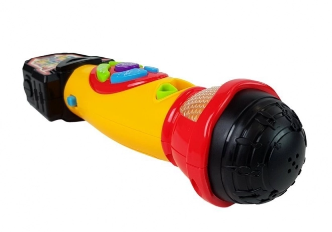 Yellow-Black Karaoke Microphone for Kids