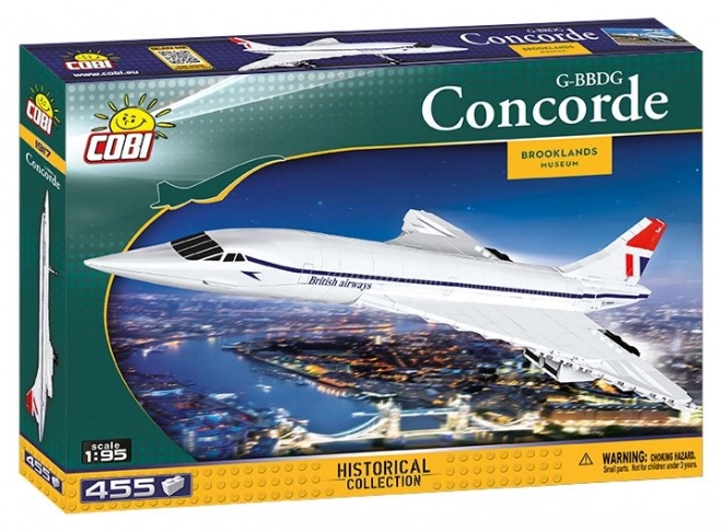 Building Blocks Concorde Supersonic Jet