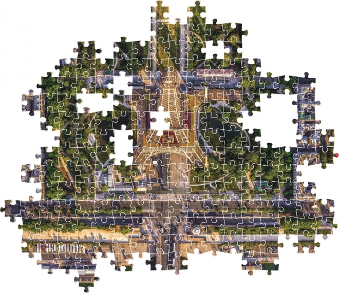 Flying Over Paris Puzzle - 1500 Pieces