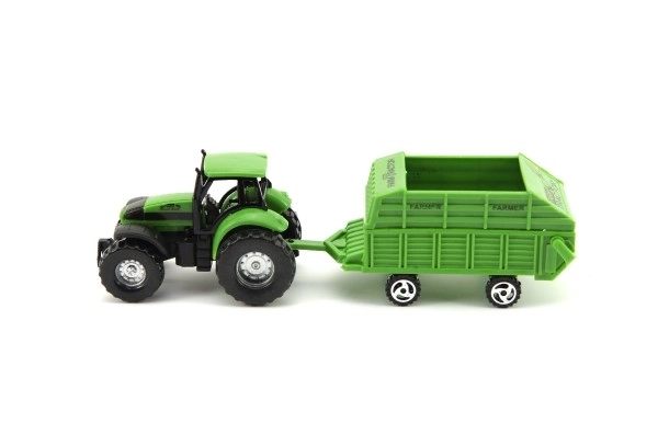 Tractor with Trailer Toy