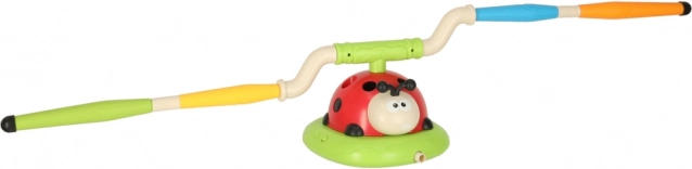 Kindersportspel 3-in-1: springtouw, ringwerpen, lieveheersbeestje schietspel