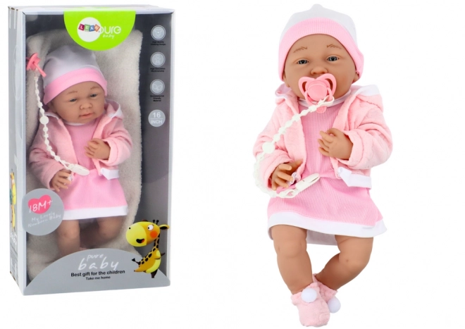 Baby Doll with Pacifier and Accessories