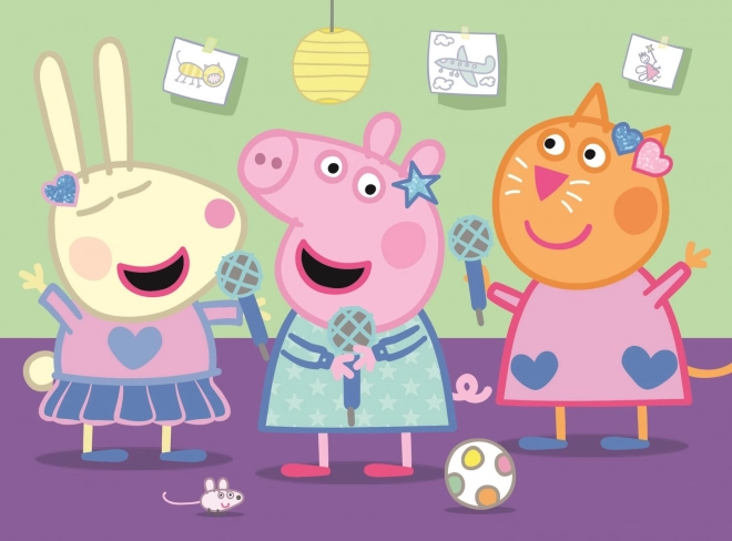 Peppa Pig Karaoke Puzzle by Trefl