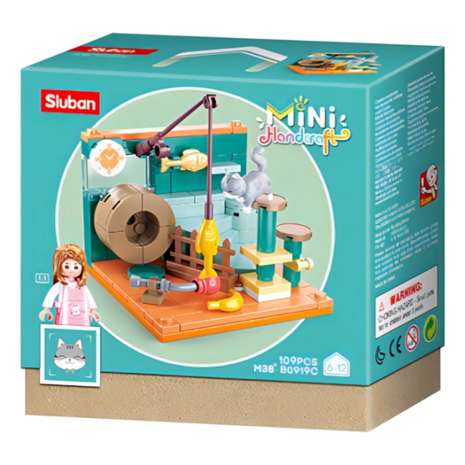 Sluban Fishing Corner with Cat Building Set