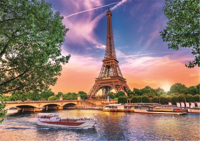 Eiffel Tower Paris Puzzle with Sorter