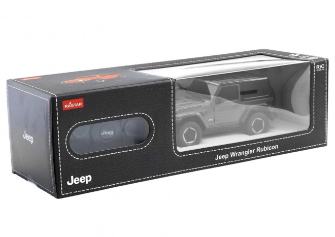 Remote Control Jeep Wrangler JL Rubicon Black