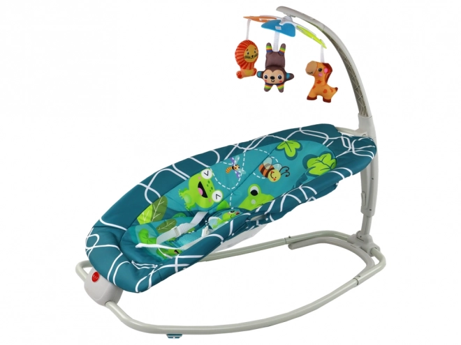 2-in-1 Baby Rocker Chair with Sounds and Vibrations