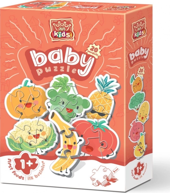 Art Puzzle Baby Fruits and Vegetables Puzzle