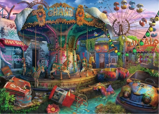 Ravensburger Puzzel Sombere Kermis 1000 stukjes