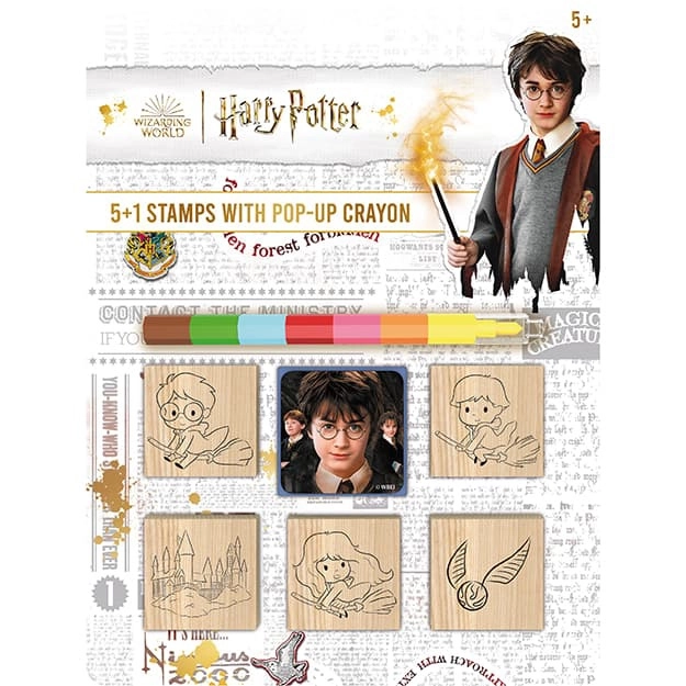 Harry Potter Stamp and Crayon Set